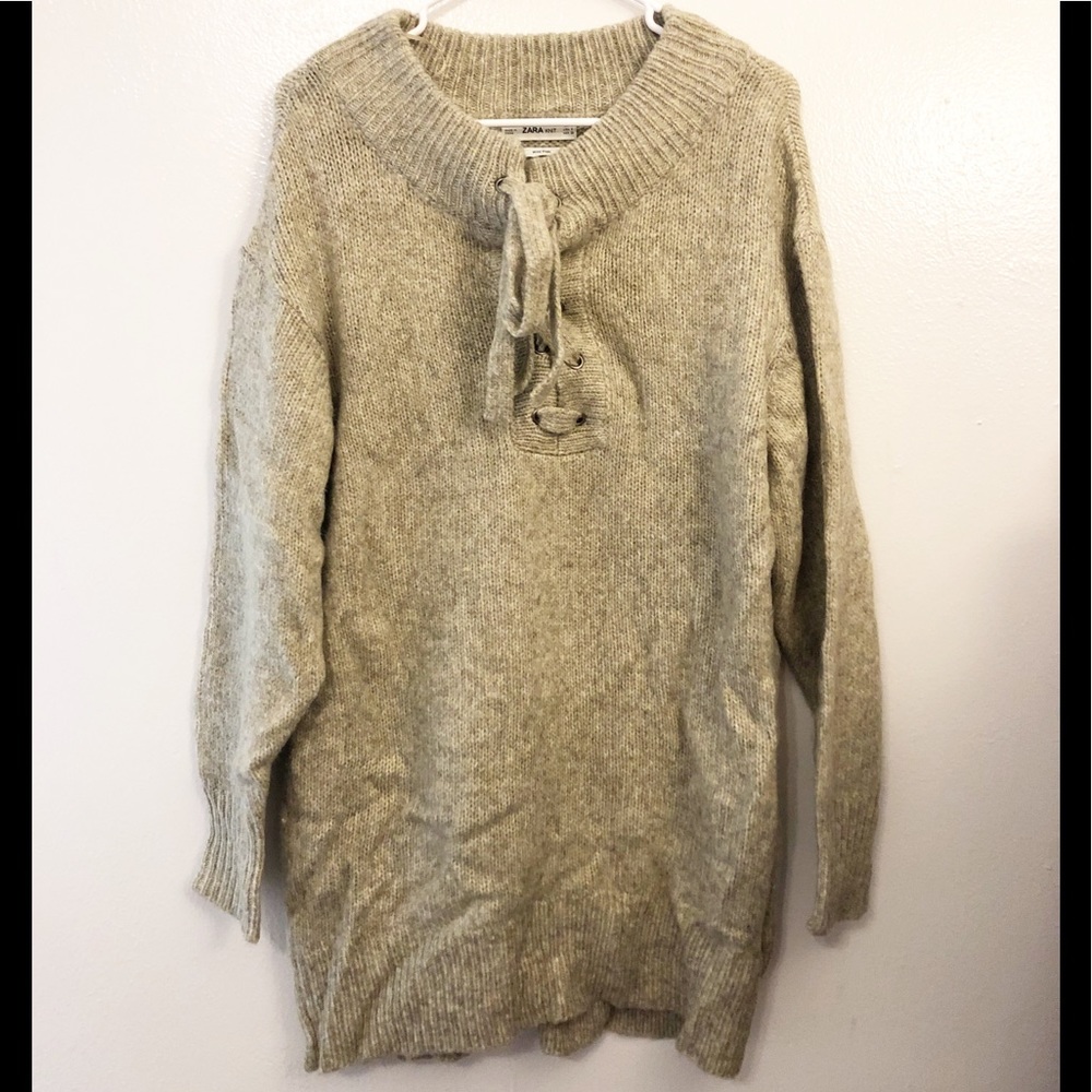 Zara kint with wool size S beautiful like new